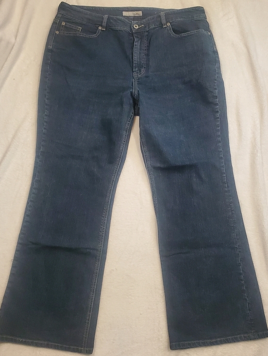 Chico's Denim - Chico's Dark Blue Flare Jeans